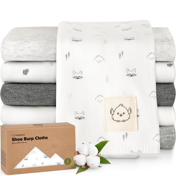 Everyday Organic Cotton Burp Cloths Pack
