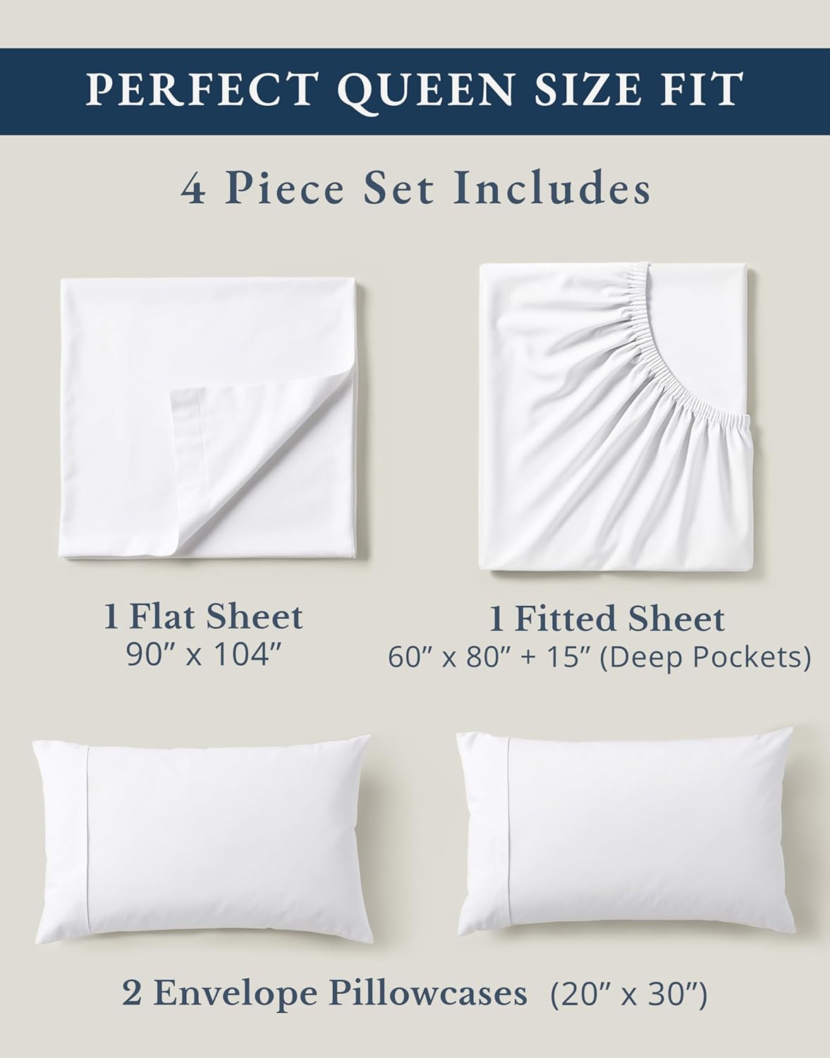 Pure Comfort Cotton Sheets