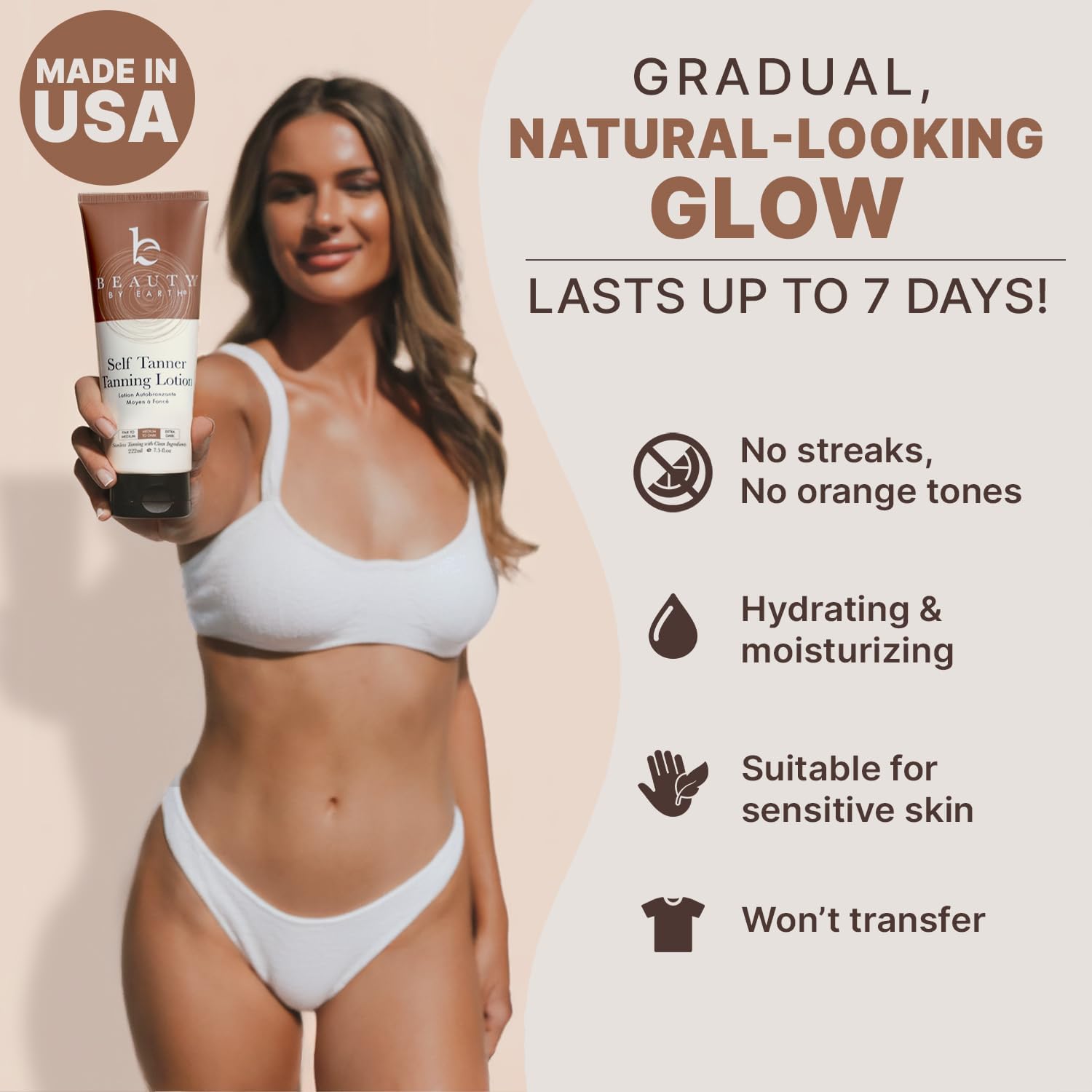 Natural Glow Self Tanner Lotion