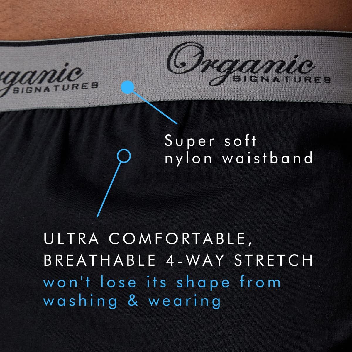 Everyday Organic Comfort Boxer Shorts